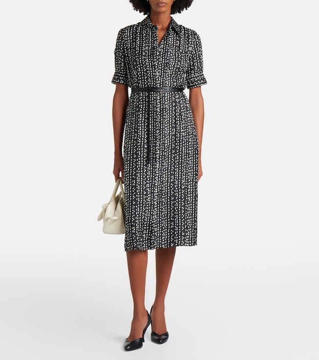 Altuzarra Kieran silk printed shirt dress