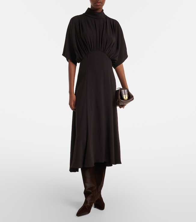 AGNONA Gathered midi dress