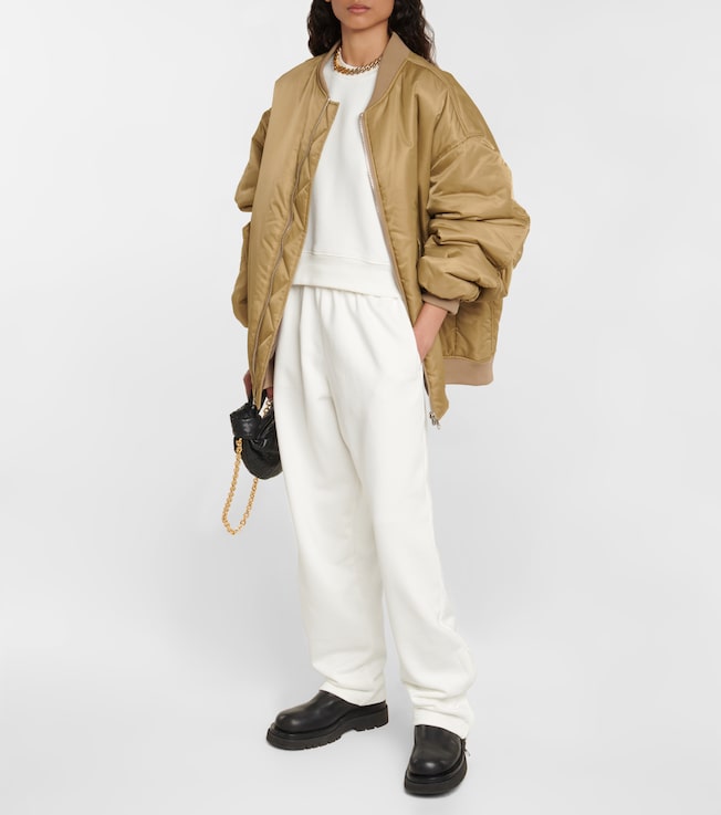 Wardrobe.NYC x Hailey Bieber HB cotton fleece sweatshirt
