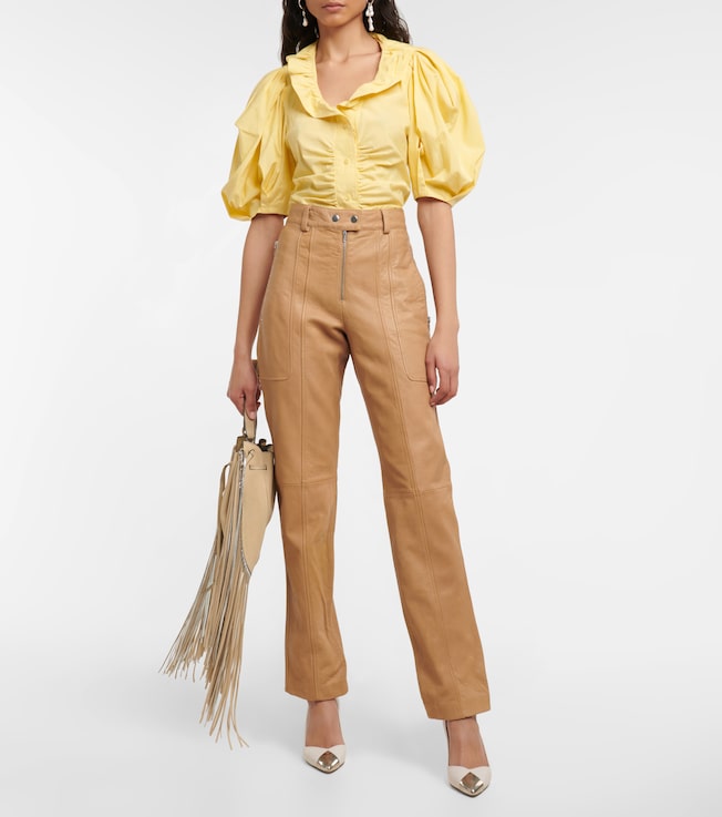 Isabel Marant Catalia silk and cotton blouse