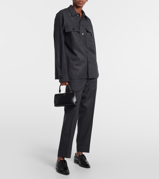 Jil Sander Virgin wool straight pants