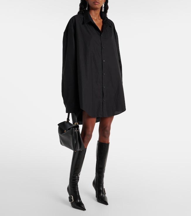 Balenciaga Suspended cotton shirt dress