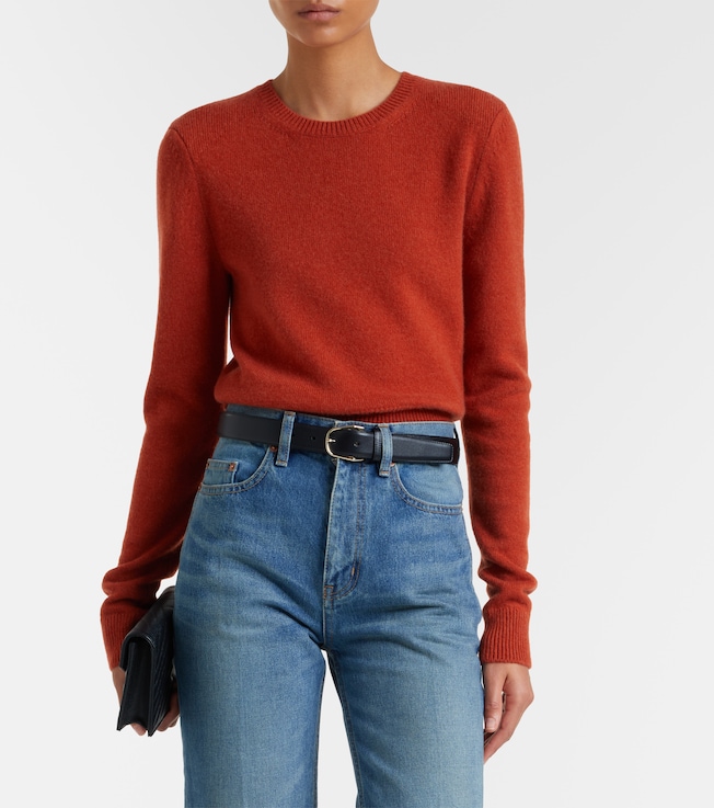 Saint Laurent Cropped cashmere sweater