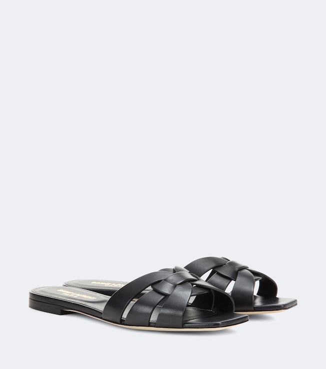 Saint Laurent Tribute Nu Pieds 05 leather sandals