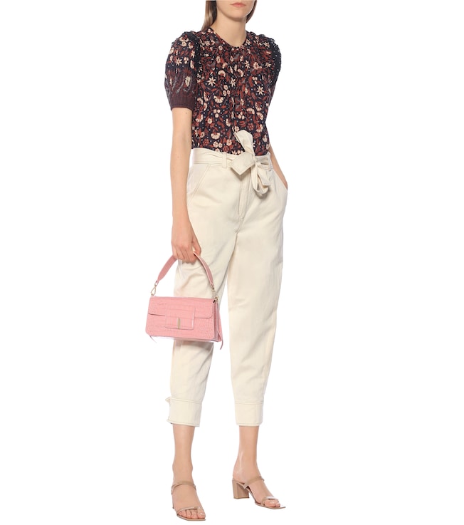 Ulla Johnson Levi cotton and linen carrot pants