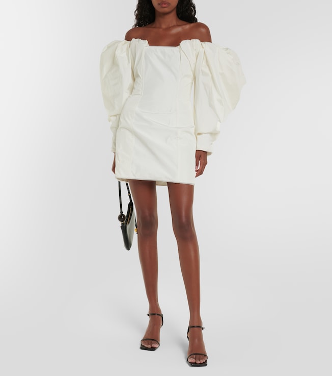 Jacquemus Off-shoulder minidress