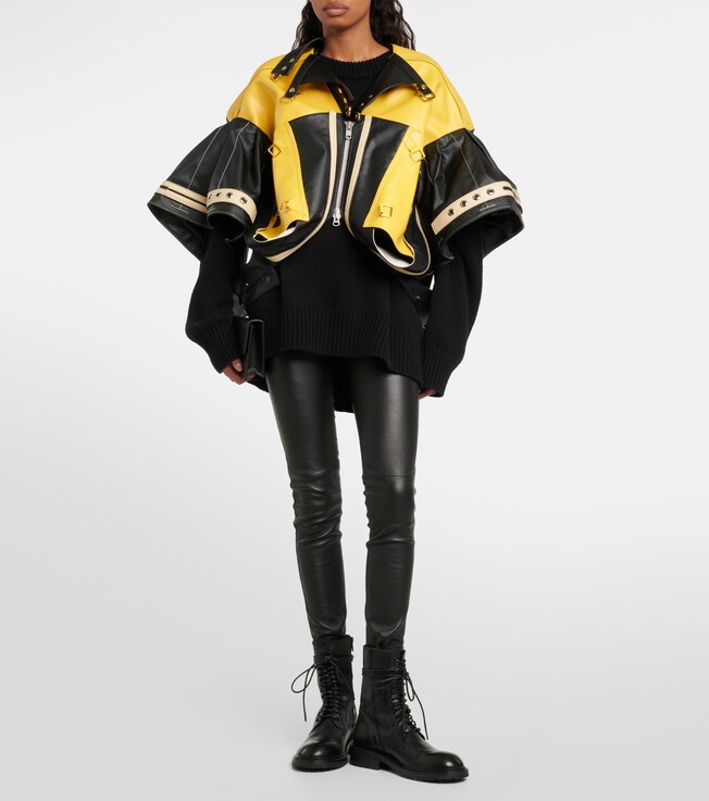Jacke aus Lederimitat | Junya Watanabe
