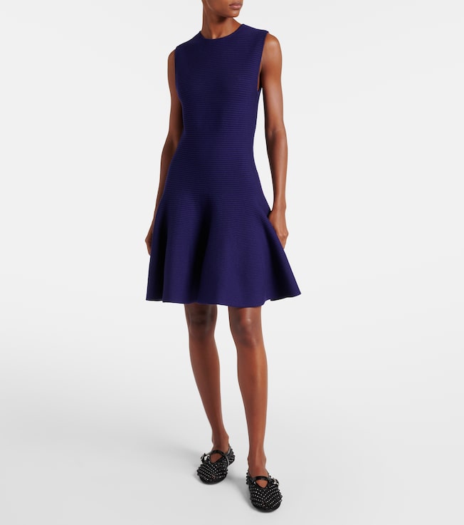 Alaïa Wool-blend minidress