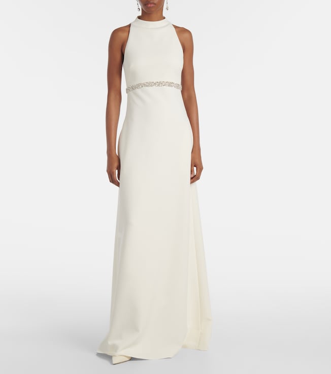 Safiyaa Joules embellished gown