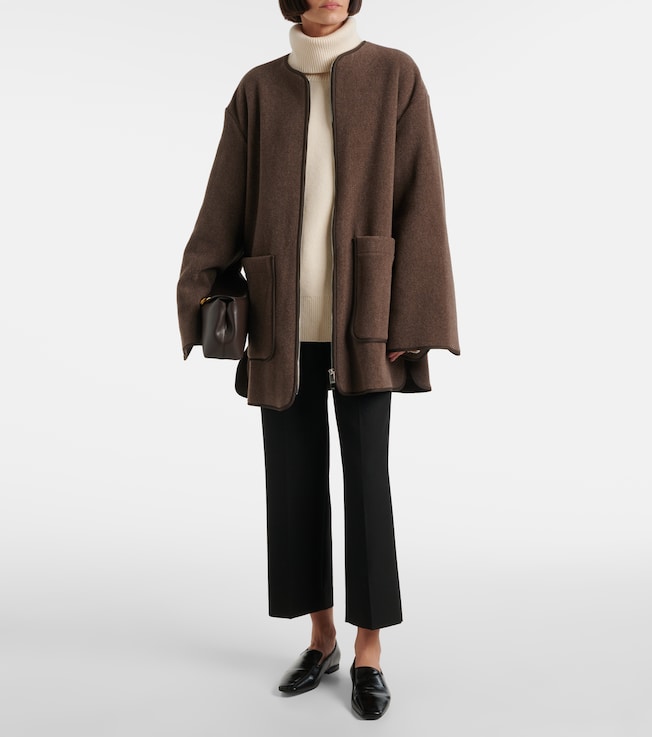 TOTEME Felted wool-blend jacket