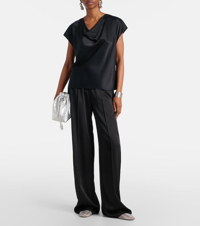 Vince Mid-rise wide-leg pants