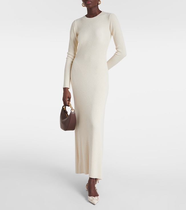 Valentino Silk bouclé maxi dress