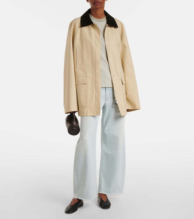 Agolde Low Curve Fray mid-rise barrel-leg jeans