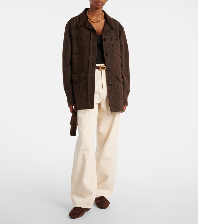 Blazé Milano Lokai wool and silk-blend jacket