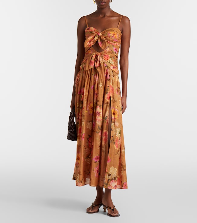 Zimmermann Mahon floral silk maxi dress