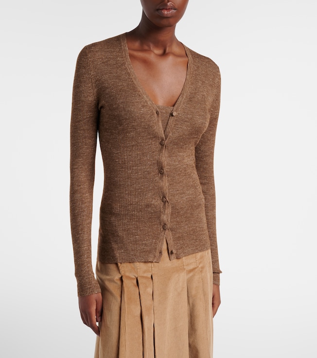 Gabriela Hearst Aiste cashmere, silk, and hemp cardigan