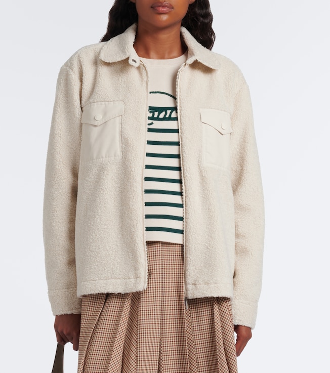 Moncler Teddy blouson jacket