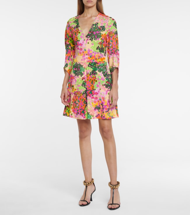 Stella McCartney Floral minidress