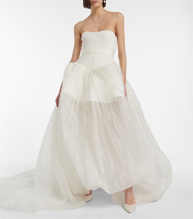 Danielle Frankel Bridal Emory silk organza gown