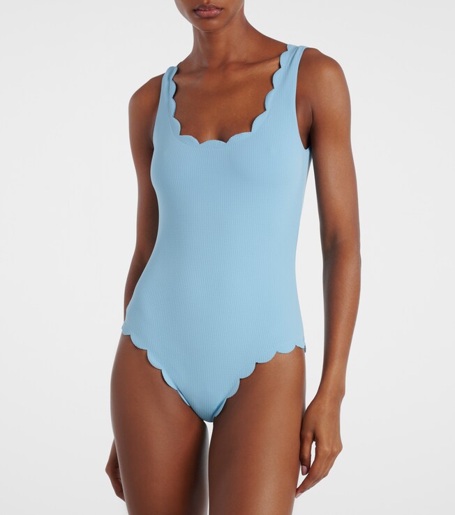Marysia Palm Springs scalloped swimsuit