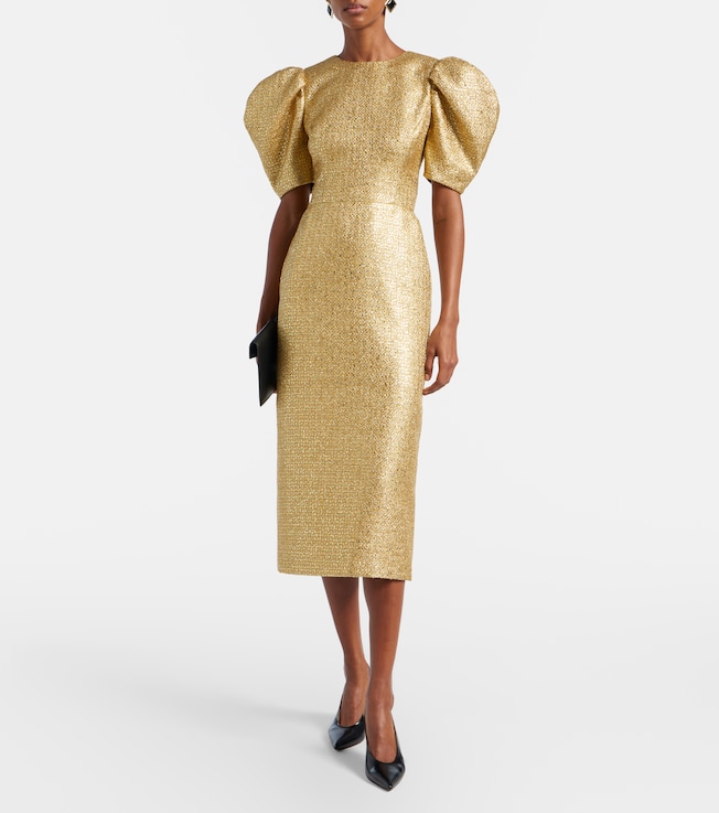 Carolina Herrera Tweed midi dress
