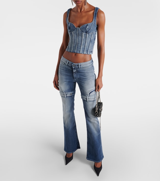 Off-White Denim bustier