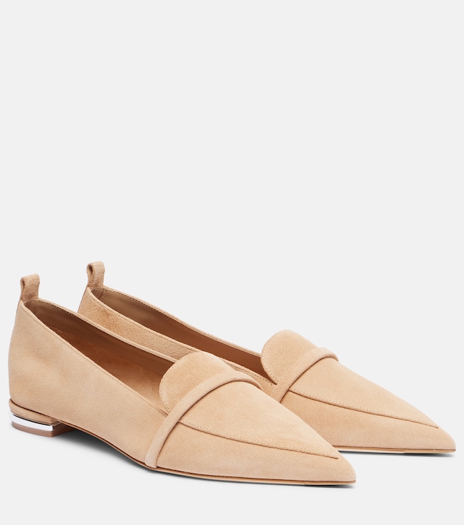 Malone Souliers Dora 10 suede loafers