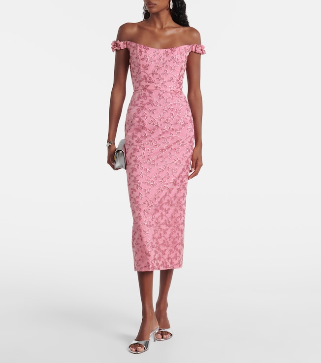 Markarian Amina sequined midi dress