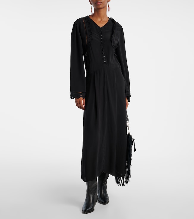 Isabel Marant Faustina broderie anglaise maxi dress