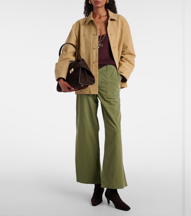 Nili Lotan Samy cotton overshirt