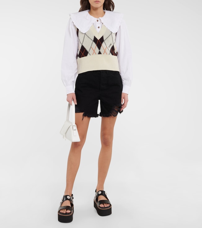 3x1 N.Y.C. Blake high-rise denim shorts