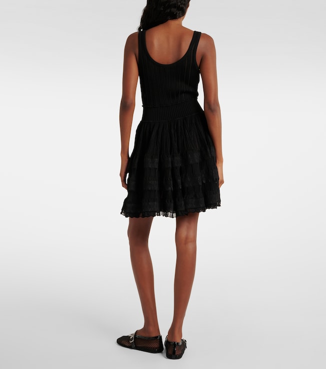 Alaïa Alaïa Crinoline minidress