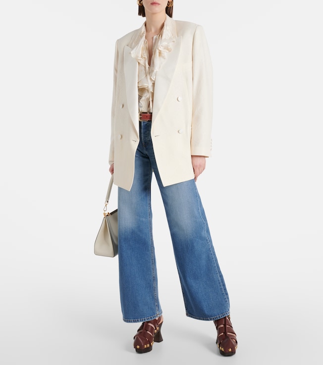 RE/DONE Mid-rise wide-leg jeans