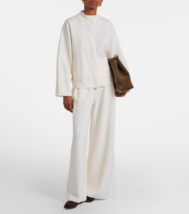 Max Mara Wool zip-up cardigan 