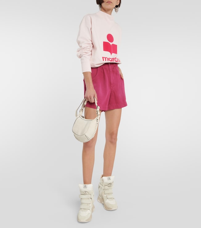 Marant Étoile Titea denim shorts