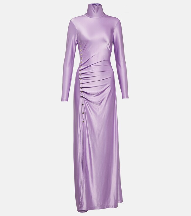 Robe aus Satin | Rabanne