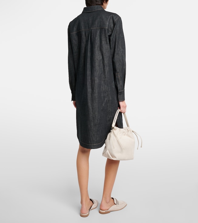 Brunello Cucinelli Brunello Cucinelli Denim shirt dress
