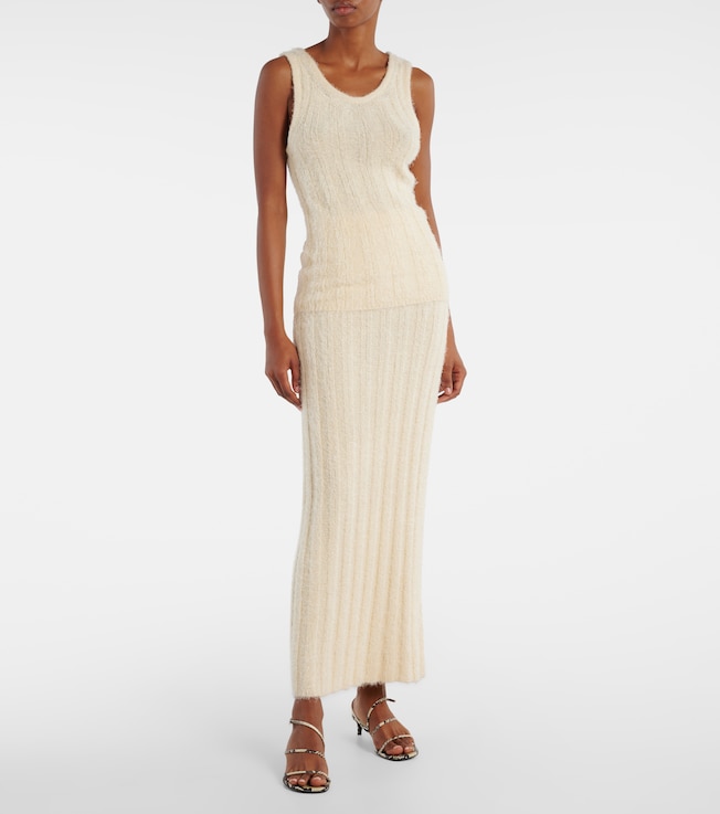 KHAITE Lena silk and cashmere tank top