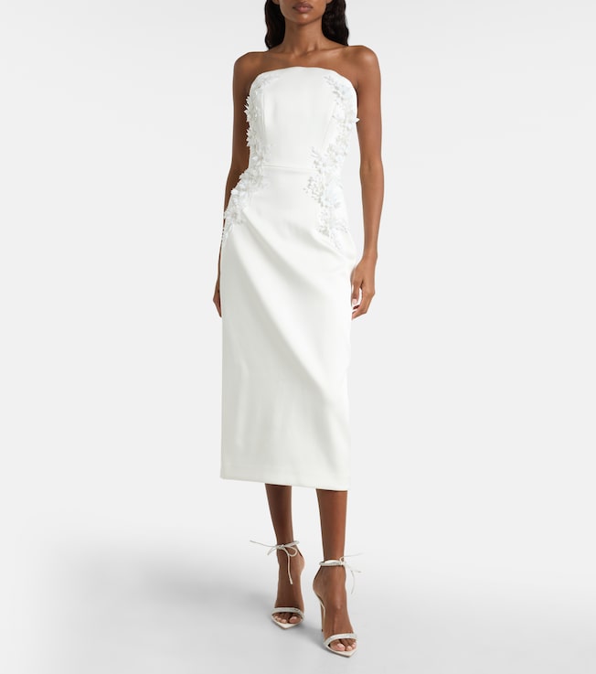 Rebecca Vallance Xanthe embellished midi dress