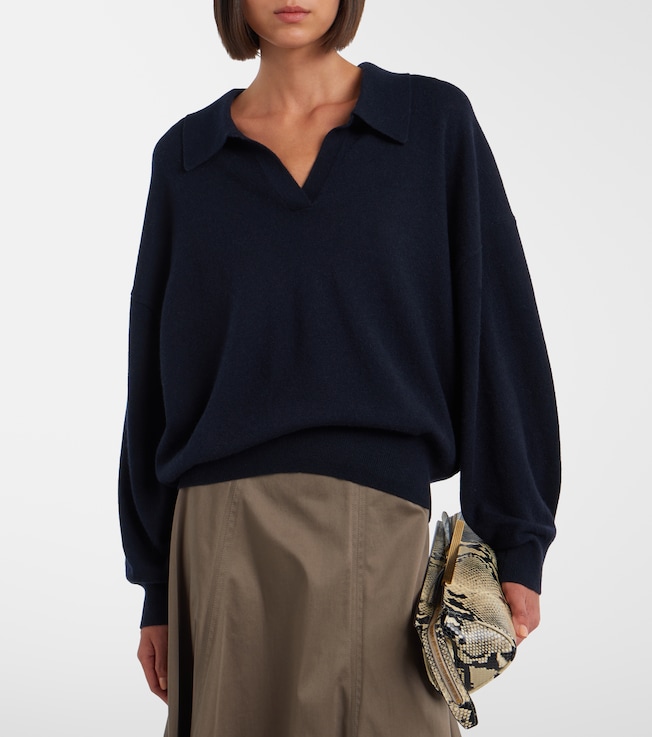 LISA YANG Katriel cashmere polo sweater