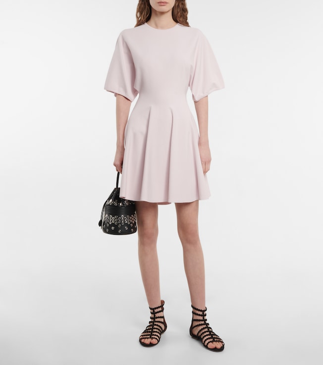 Alaïa Pleated minidress