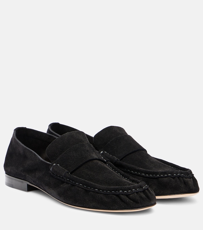 The Row - Mabel suede loafers | Plush