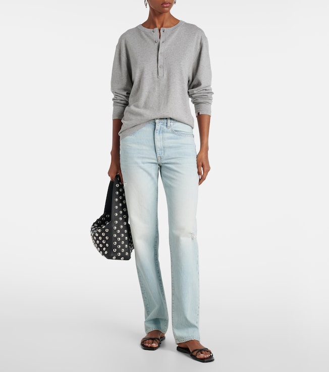 SLVRLAKE London high-rise straight jeans