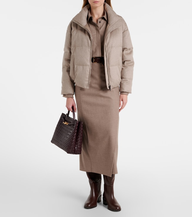 Max Mara The Cube Destino cashmere down jacket