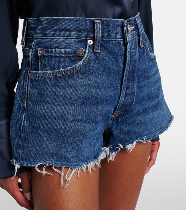 Agolde Agolde Parker denim shorts