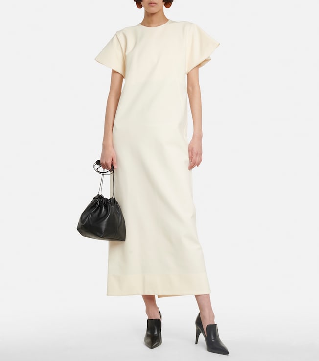 Jil Sander Stretch-crêpe maxi dress