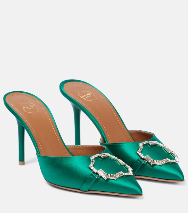 Malone Souliers Missy 85 embellished mules