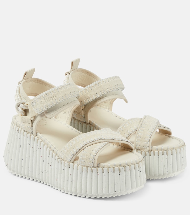 Chloé Nama leather sandals 