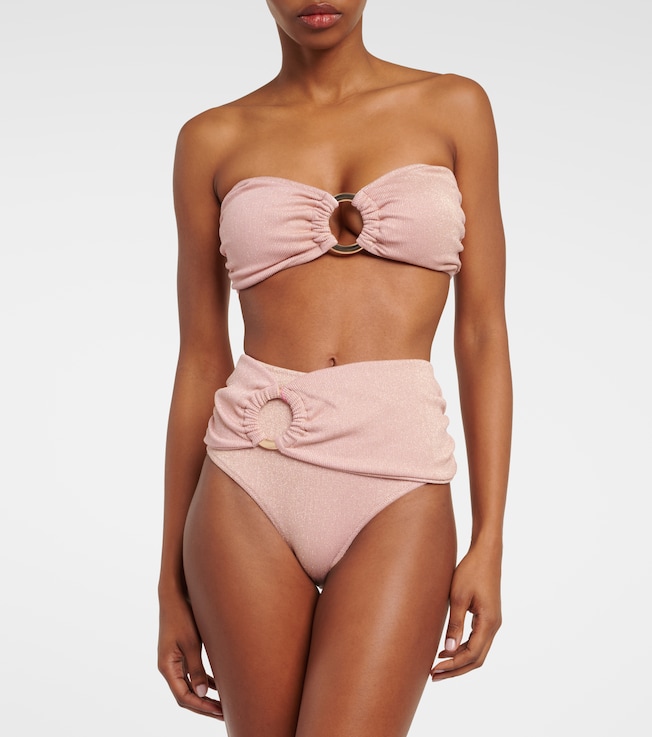 Alexandra Miro Dorit ring-detail bikini bottoms