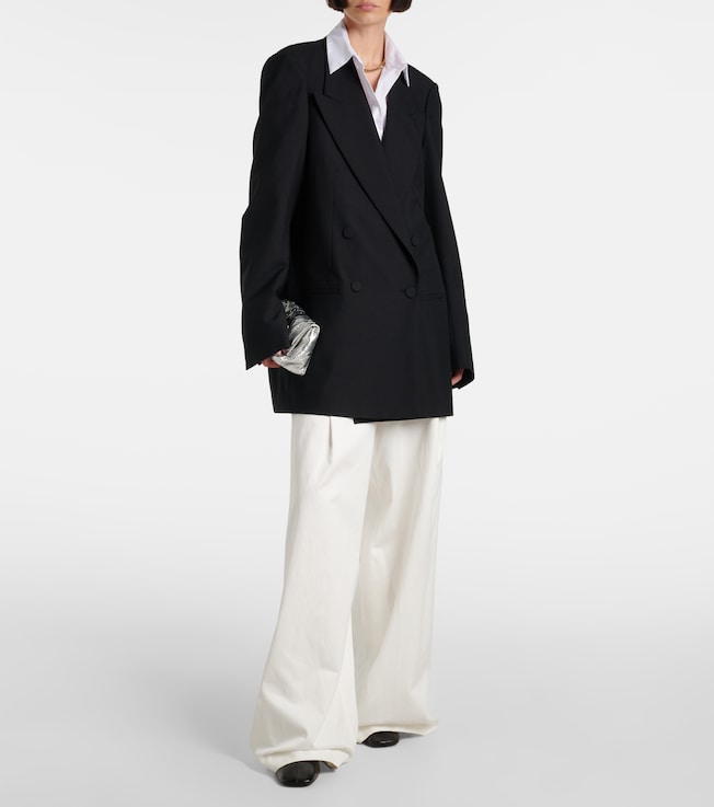 Dries Van Noten Double-breasted wool blazer
